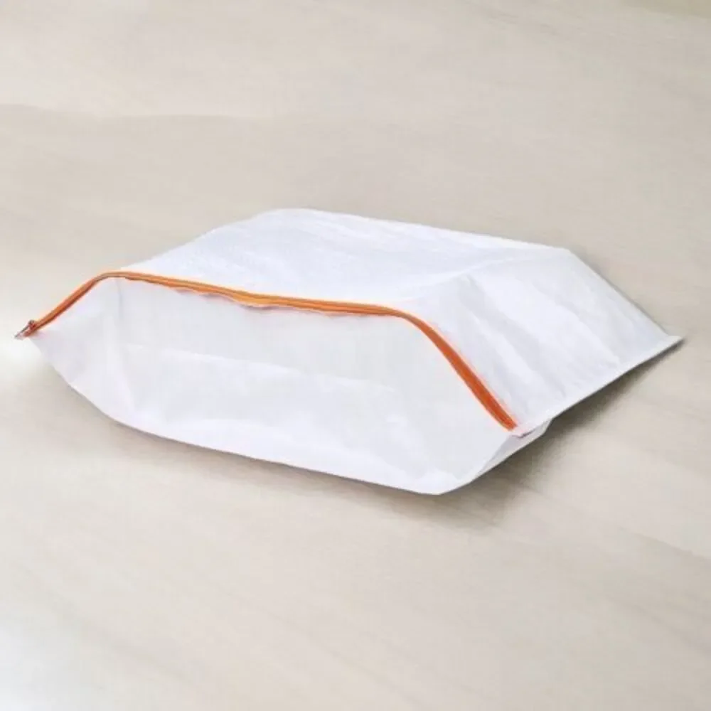 Ikea PARKLA Shoe‎ Storage Bag Zippered - 48cm x 22cm/White/5 Pack